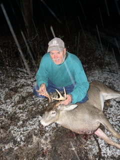 Joel Collier of Essexville bagged his 6 point in AuGres!