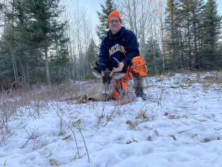 Dave beauchamp of Oscoda bagged his 7 point in Harris Township!