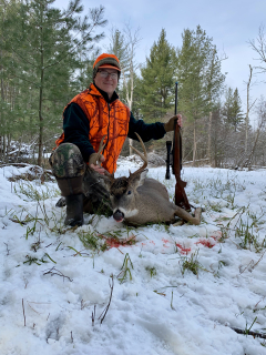 Mark Lindloff of National City Bagged his 6 point in Iosco County!