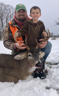 Roy Smith of West Branch bagged his 8 point in Ogemaw County!