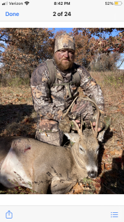 Josh Burton of Hale bagged his 7 point in Hale!   Was a fun hunt!