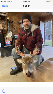 John Fritz of Lupton bagged his 7 point in Lupton!