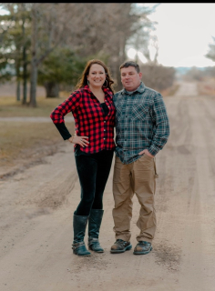 Stephanie Walker of Harrisville!  Happy high school sweethearts 