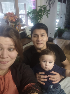 Mommy Daddy and Mateo of Tawas City