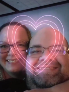 Dianna & Tracy Hanson of Alpena!  Pure happiness!