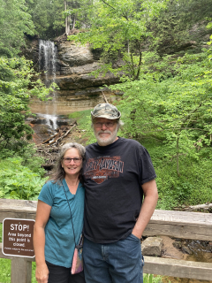 Rick & DaAnne of East Tawas  Enjoying a vacation!