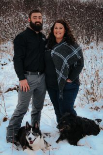 Theodore & Darby Marshall of National City!Our little family 