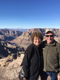 Steve & Kim Blust of National City ! Grand Canyon Trip jan 2023