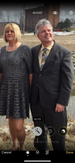 Pete & Connie Simpson of Oscoda - Is that a balloon?