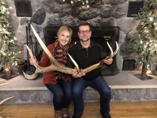 JoAnn & Larry Dehring of Alpena! - Elk view dinner