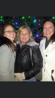 Brooke Johnson with Mom Carla Johnson of Hale!  At the Detroit zoo enjoying the Christmas lights with her family my mom does a lot for each and everyone of us kids sheâ??s always there to support all of us and her grandkids