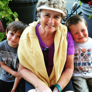 Casey Reitler with Mom Mary Reitler, Oscoda!   My mother is the most selfless person I know. She is always there at a drop of a dime for her children and grandchildren. 