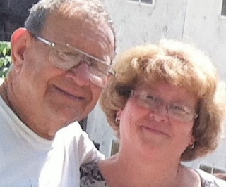 Kathy Norling of South Branch with Dad, Bernard Corney!  