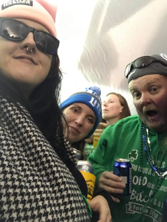 Jorden Gunderson of Kalkaska with Dad, Bob Gunderson!   Perchville with Jordan, Jess , and 
