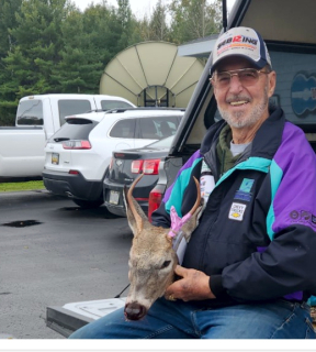Ken Douglas of East Tawas bagged his 4 point in Oscoda Area on State Land!