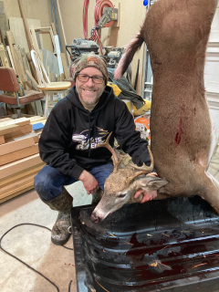 Jon Look from Tawas City Bagged his 7 point in Iosco County.  Way to go Jon!