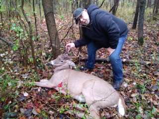 Ed Minney from East Tawas Bagged his 6 point in Iosco County!