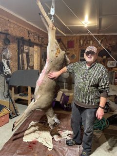Richard Michalak from Tawas City Bagged his  Doe in Arenac County!