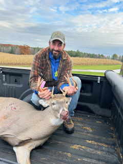 Randall Morgan from Harrisville bagged a 10 point in Alcona County!