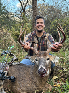 Dale Cook from Haslett Bagged his 8 point in Haslett!