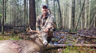 Bennie Schultz from Hubbard Lake bagged his 6 point in Hubbard Lake!