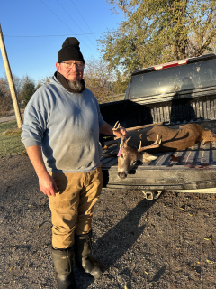 Joe Stone of Prescott bagged his 8 point in Prescott!