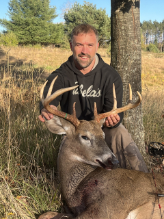 Bryan Crainer from Twining bagged his 8 point in Iosco County!