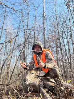 Joel Hummerickhouse from East Tawas Bagged a 7 point in Arenac County!
