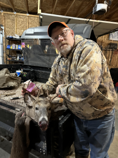 Brian Hauff from Tawas City Bagged his 5 point inTawas!