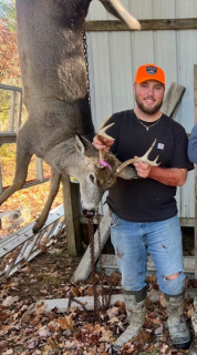 Clay Crouterfield from Standish bagged his 7 point in Kalkaska!