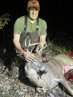 Brian Compeau from Goodrich bagged his 8 point in Prescott!