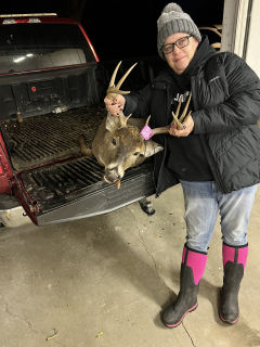 Wendy Lauria from Hale bagged a 9 point in Iosco County!