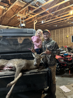 Nick Hauff from Tawas Bagged a 6 point in Iosco County!