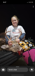 Erin Parker from Omer bagged an 8 point in Arenac County!   