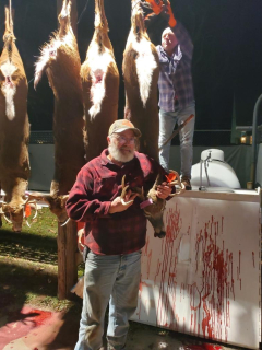 Daryl Johnson From Hale bagged an 8 point in Plainfild Twp.