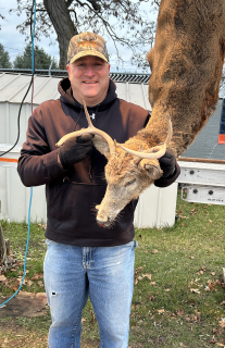 Scott Frank from East Tawas bagged a 6 point in Twining!