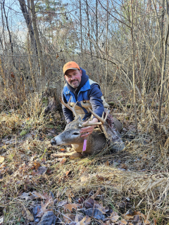 Wayne Kuzbiel Jr. of East Tawas Bagged his 8 point in Iosco County!