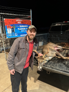 Joshua Roulo from East Tawas bagged a 6 point In East Tawas!