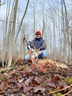 Tom Kramer from Bay City bagged a 4 point in Tawas!