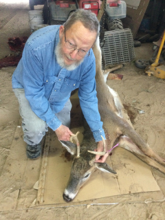 Ed Currie from Whittemore bagged his 4 point in Iosco County!