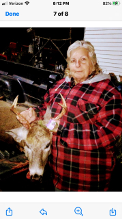 Carla Johnson from Hale baggedher 7 point in Iosco County!