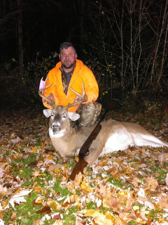 Rick Stros from Port Hope bagged an 8 point in Port Hope!  