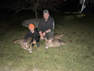 Dallas Sheehan from Dundee bagged his 8 point in Iosco County!