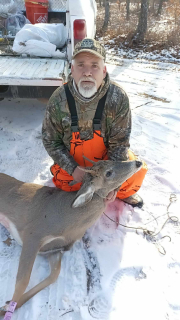 Timothy Hart from Greenbush bagged a two point in Oscoda!