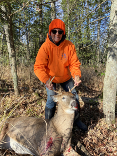 Cindy Jones from Turner bagged her 8 point!