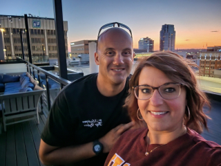 Sarah and David Danek of Tawas City!15+ years of marriage!