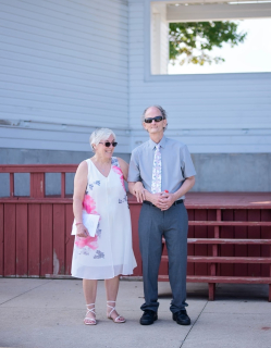 Mary Peacock & Randy Thompson from East Tawas!  Our wedding  7/22/2023
