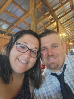 Tiffany & Allen Ellison from Ossineke!  My forever date. 13 years married this month. 