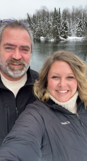 Kirk London and Kristen Thoman, Tawas City!