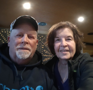 Tom and Janice Alden on date night at Jack'ss